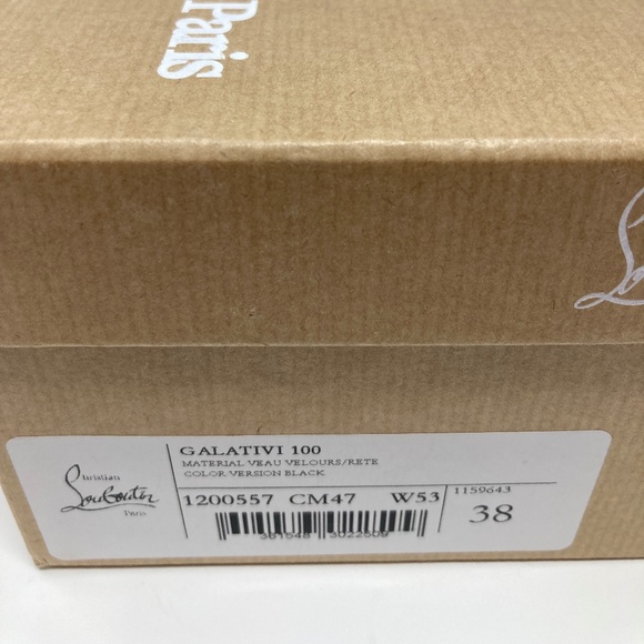 Christian Louboutin Black and Red Heels - Picture 7 of 7